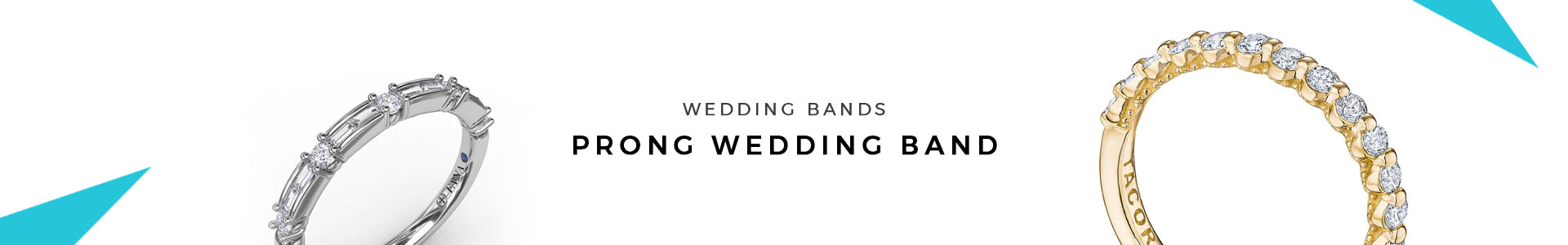 Shop Customizable Prong Wedding Bands – Designed for You