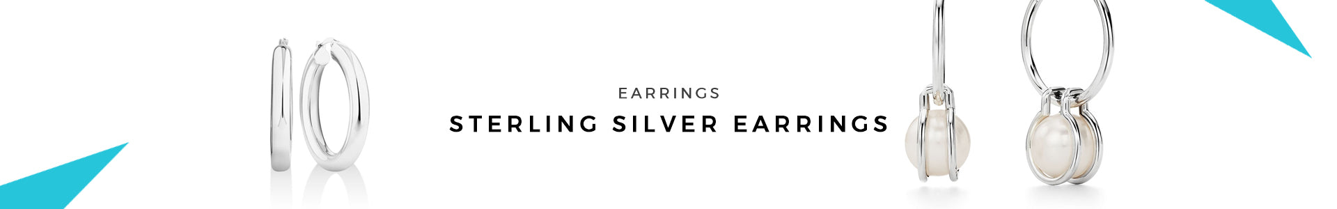 Luxury Sterling Silver Earrings In Designer Styles - Shop Now