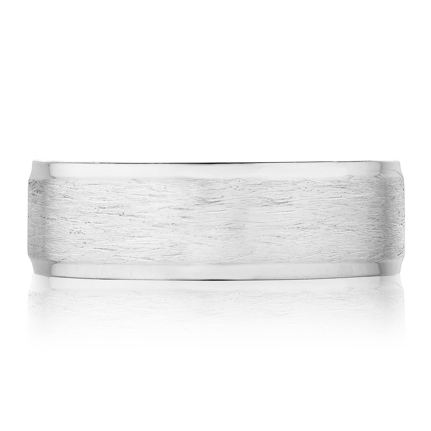 Classic | Classic Bevel Edge in Brushed Finish Wedding Band 144-5B