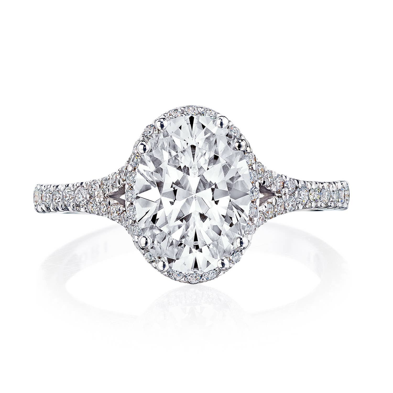 Dantela | Oval Bloom Engagement Ring 2672OV95X7W