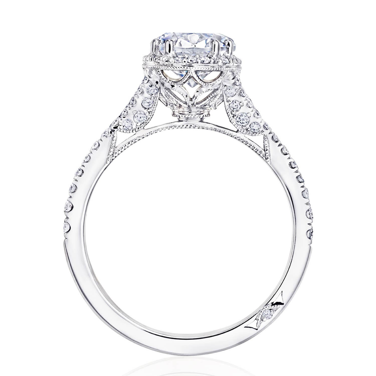 Dantela | Oval Bloom Engagement Ring 2672OV95X7W