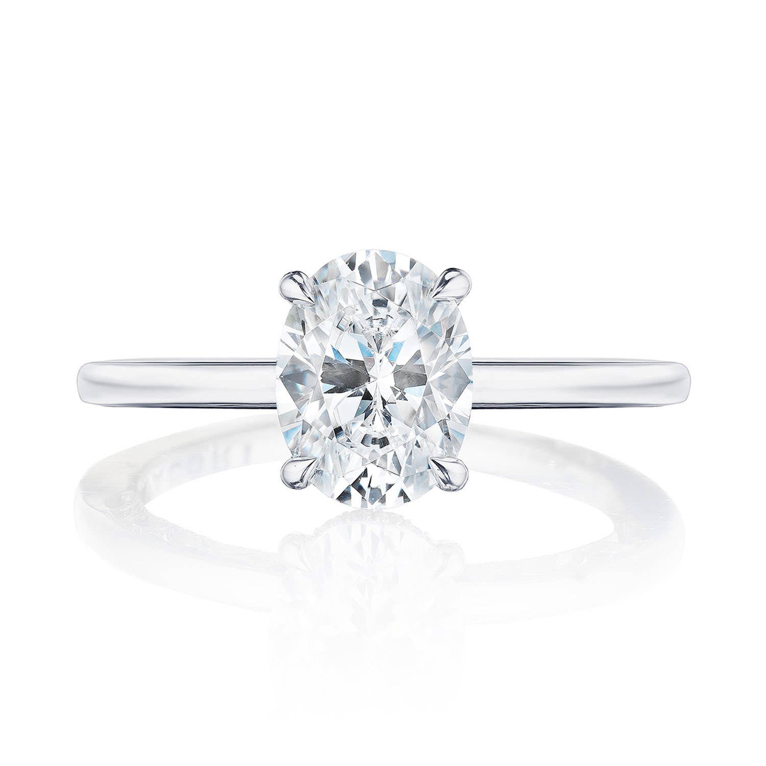 Dantela | Oval Solitaire Engagement Ring 268917OV85X65