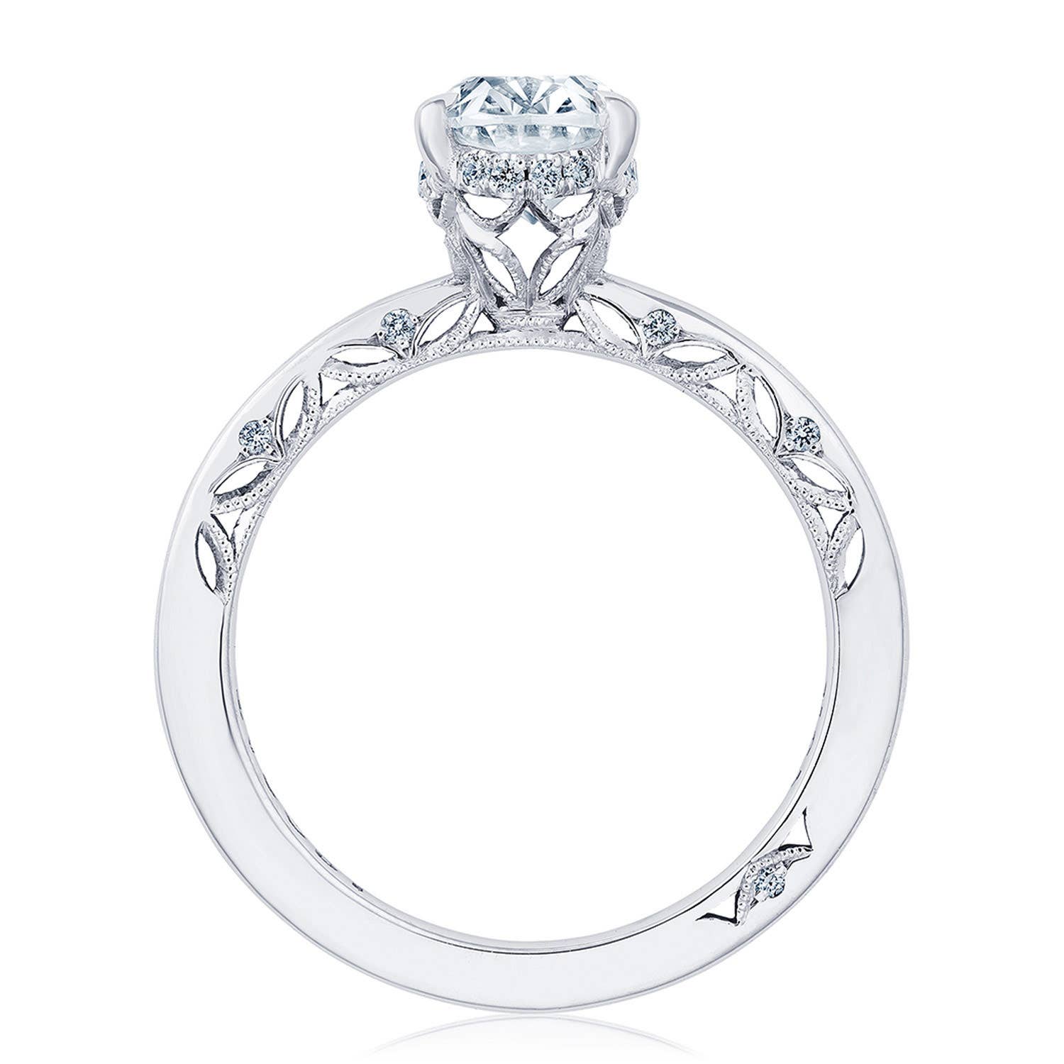 Dantela | Oval Solitaire Engagement Ring 268917OV85X65