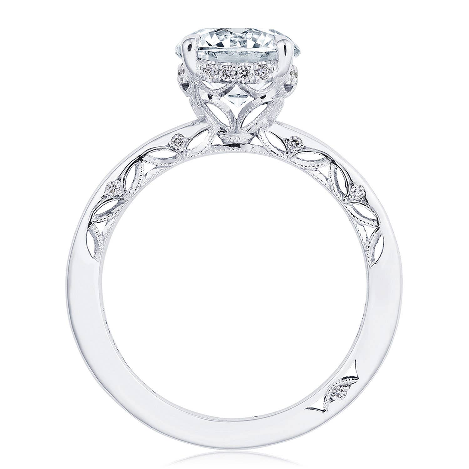 Dantela | Round Solitaire Engagement Ring 268917RD8