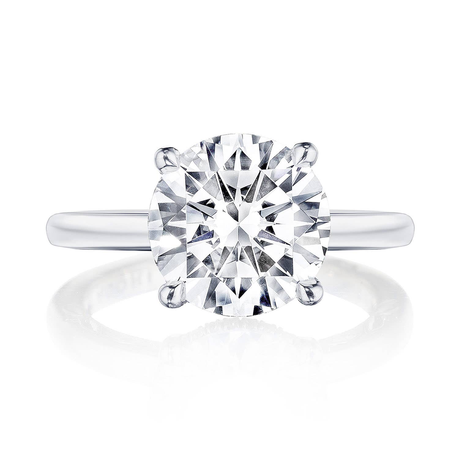 Dantela | Round Solitaire Engagement Ring 268922RD10