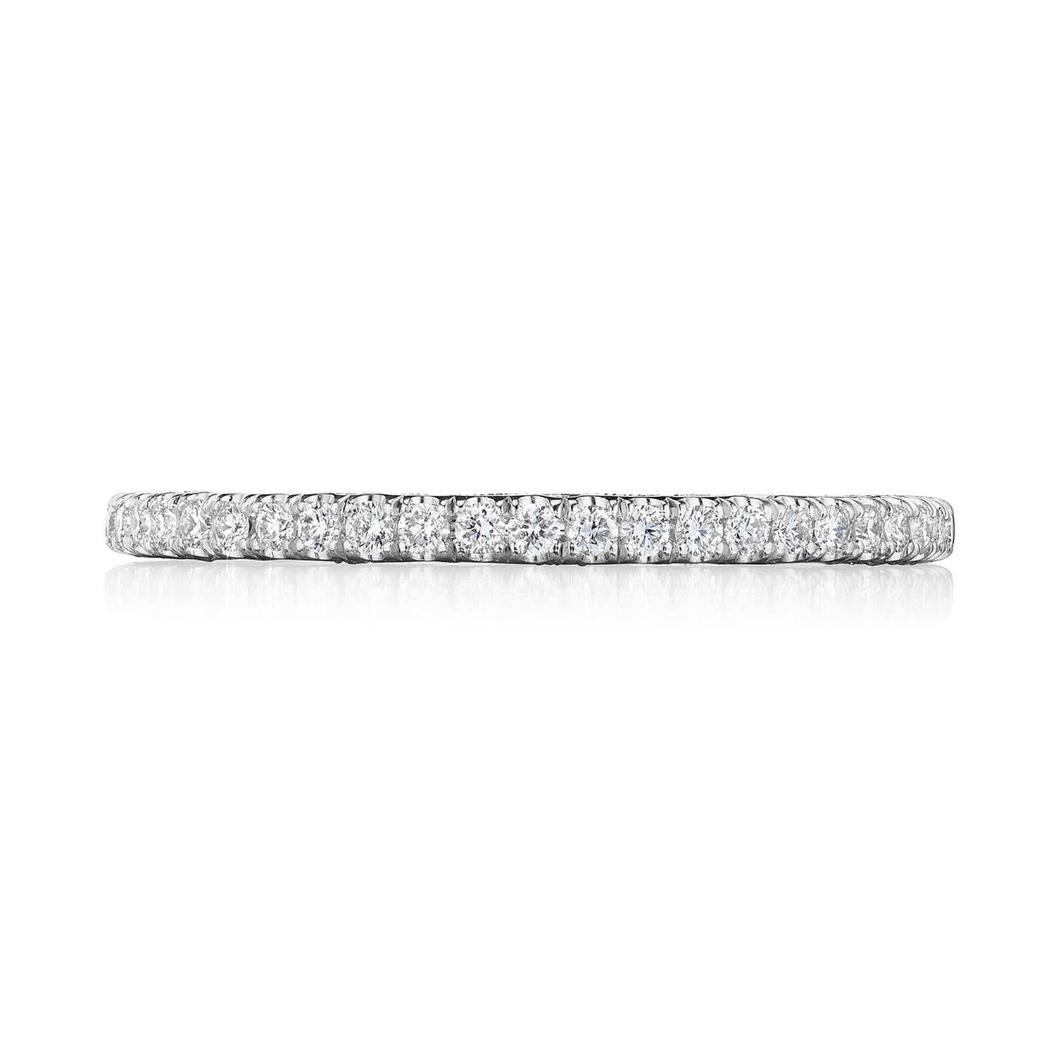 Dantela | French Pavé Diamond Wedding Band 269017B34