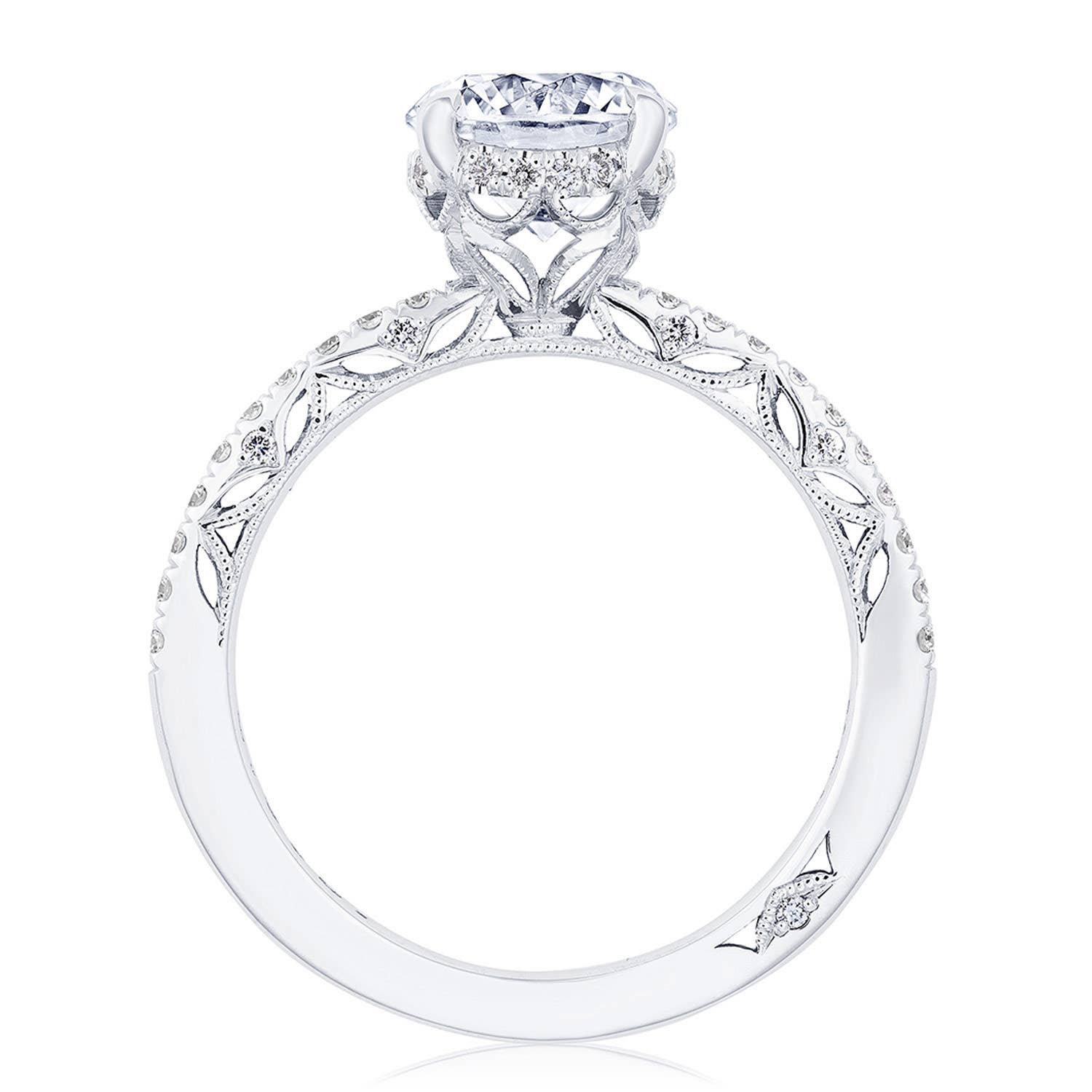 Dantela | Round Solitaire Engagement Ring 269017RD75