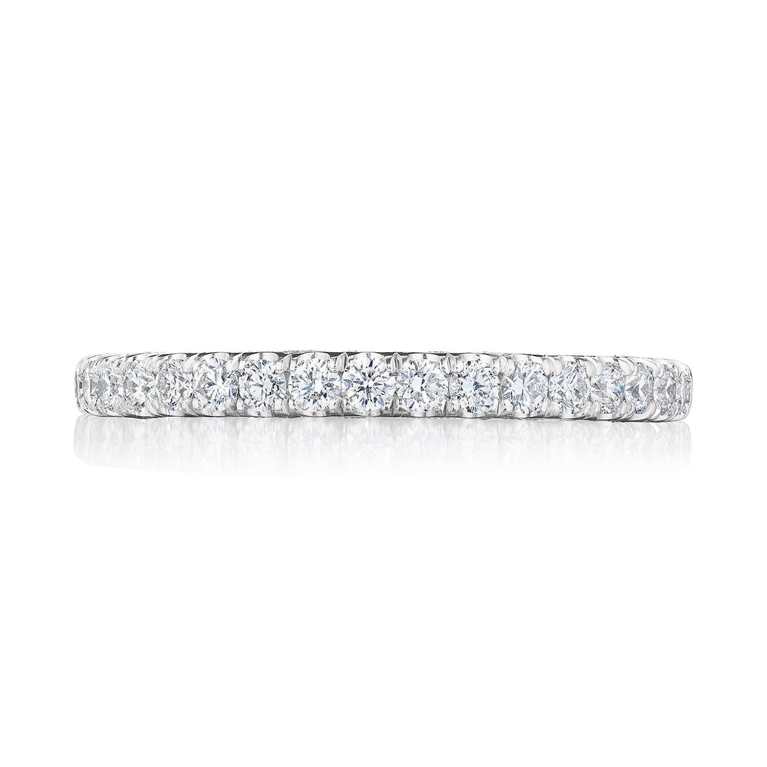 Dantela | French Pavé Diamond Wedding Band 269022B34