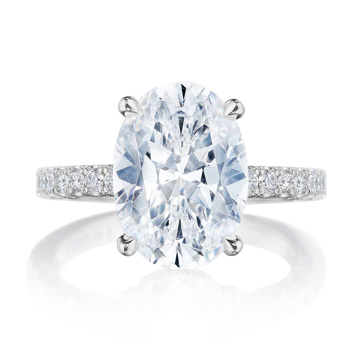 Dantela | Oval Solitaire Engagement Ring 269022OV125X9