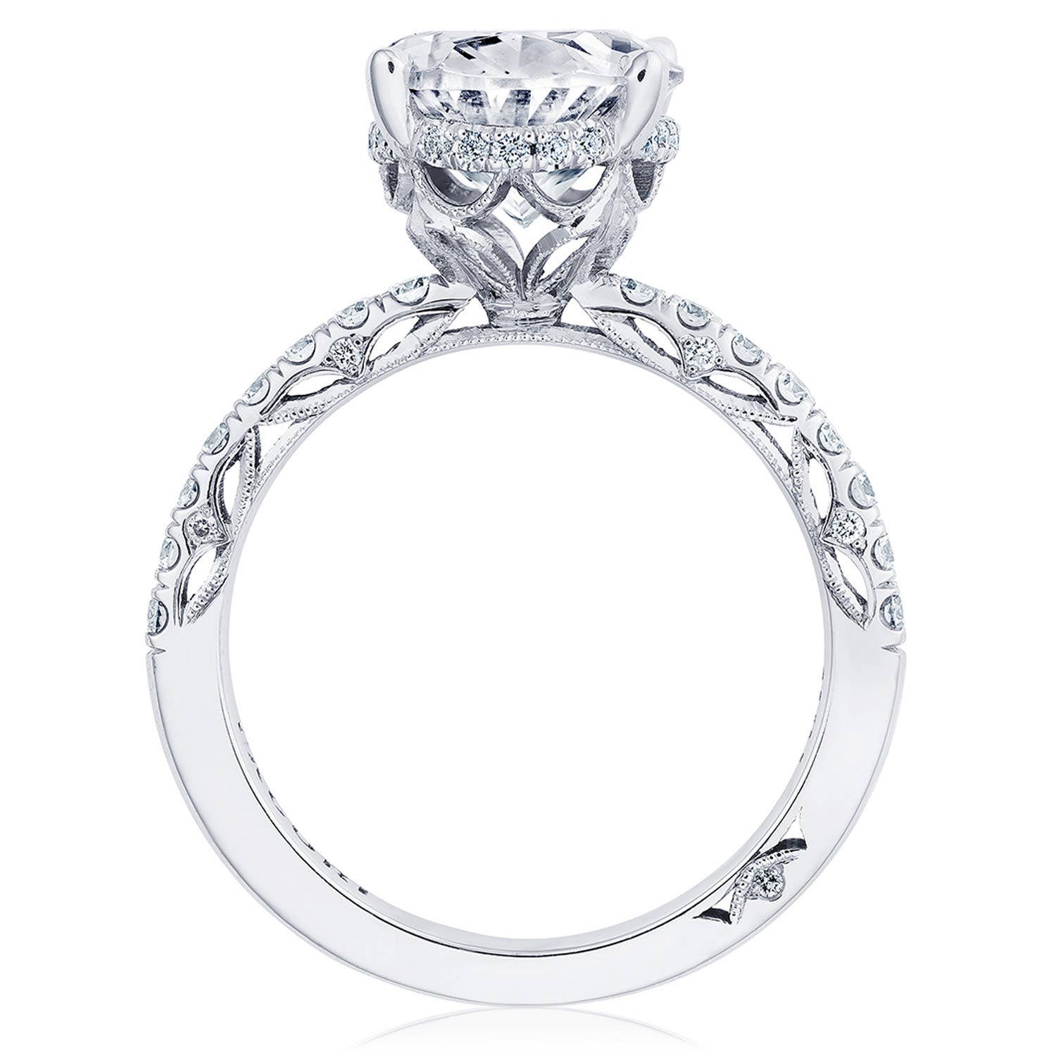Dantela | Oval Solitaire Engagement Ring 269022OV125X9