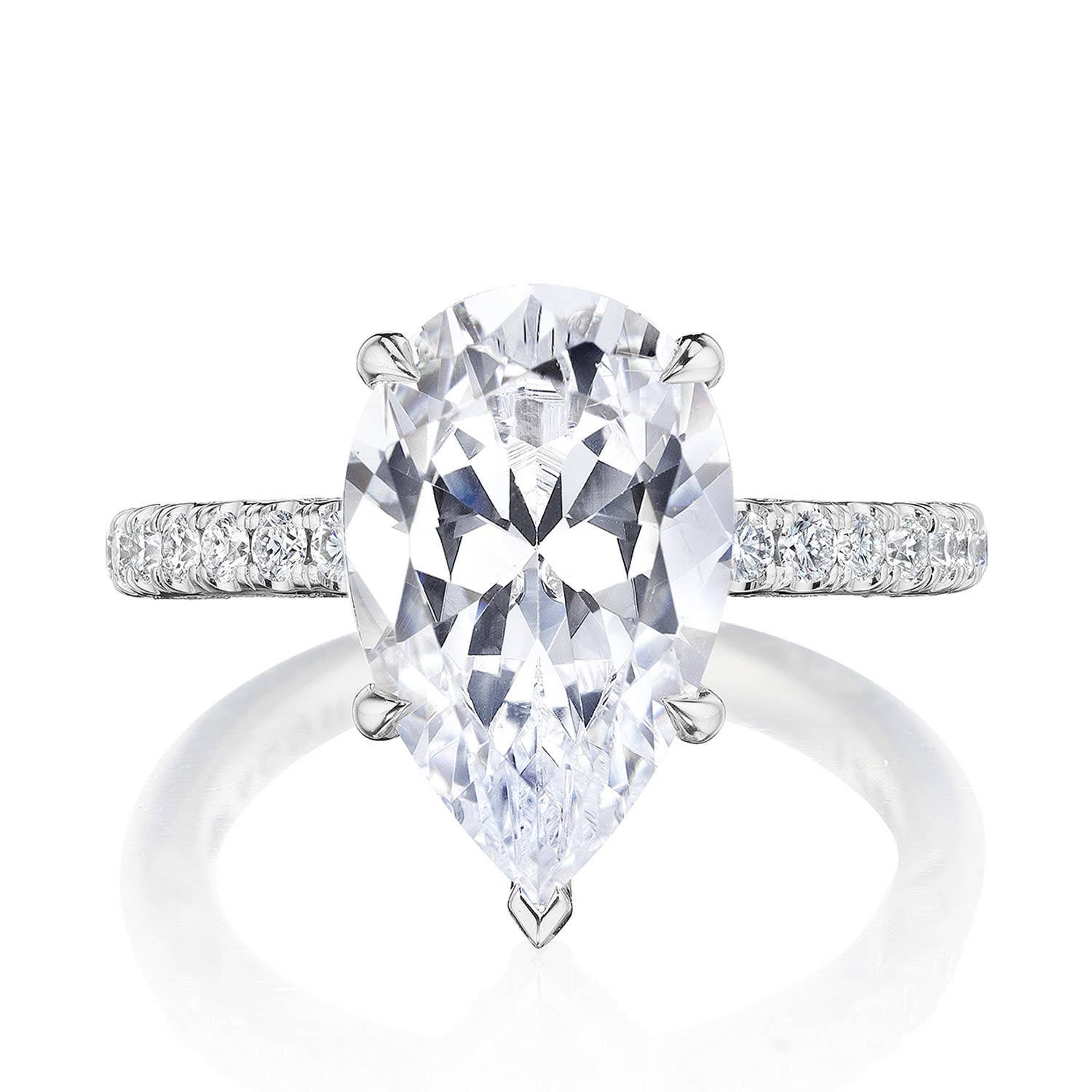 Dantela | Pear Solitaire Engagement Ring 269022PS14X9