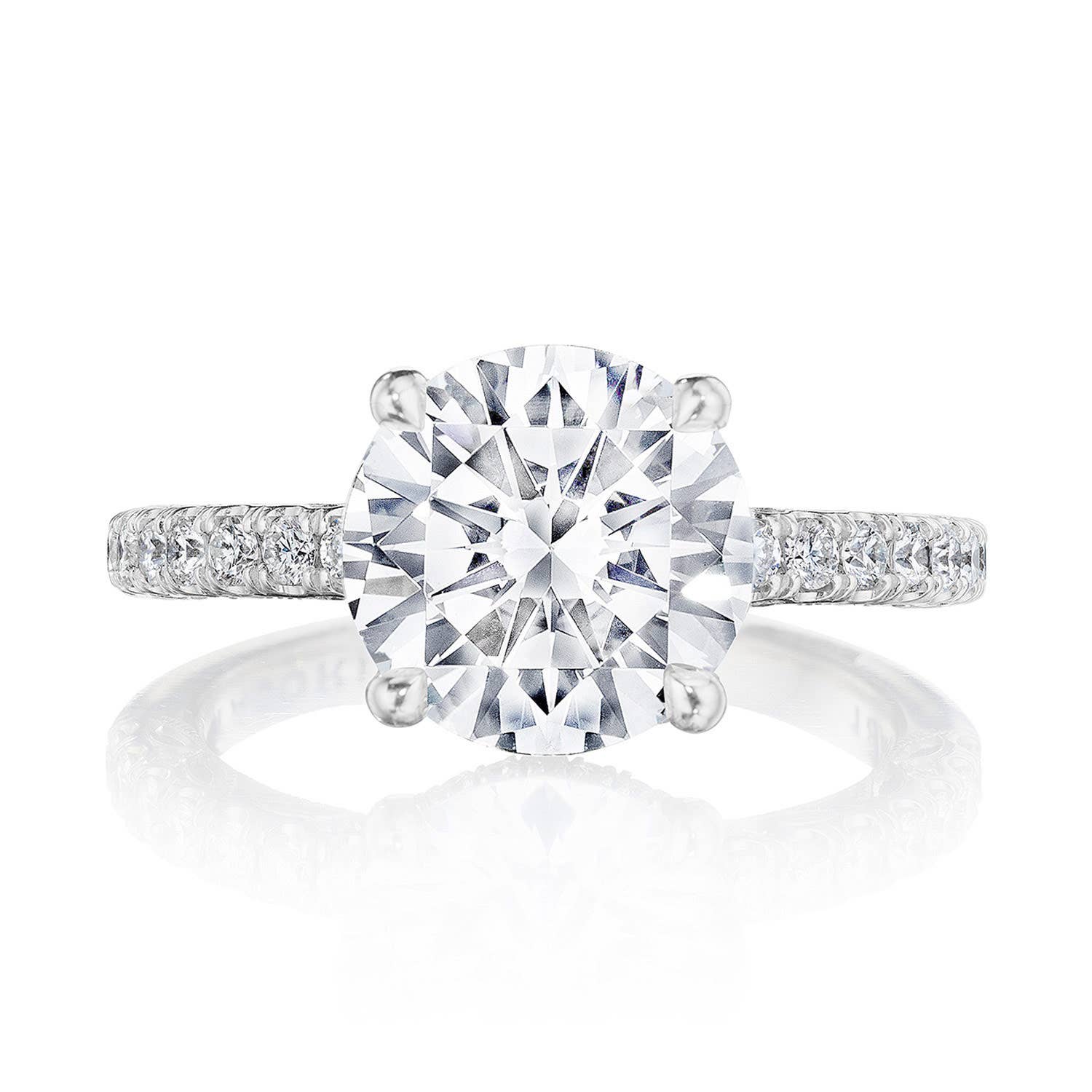 Dantela | Round Solitaire Engagement Ring 269022RD95