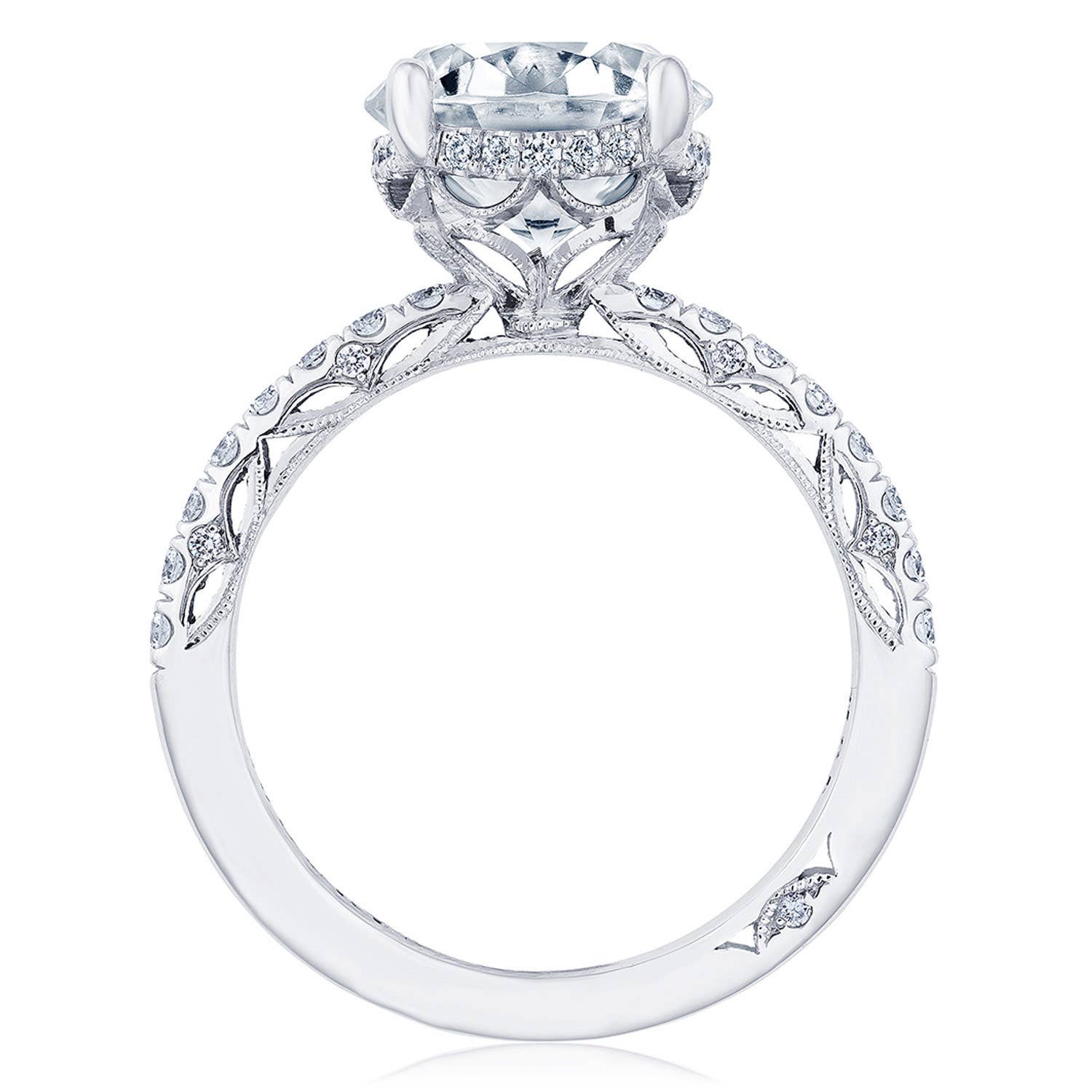 Dantela | Round Solitaire Engagement Ring 269022RD95