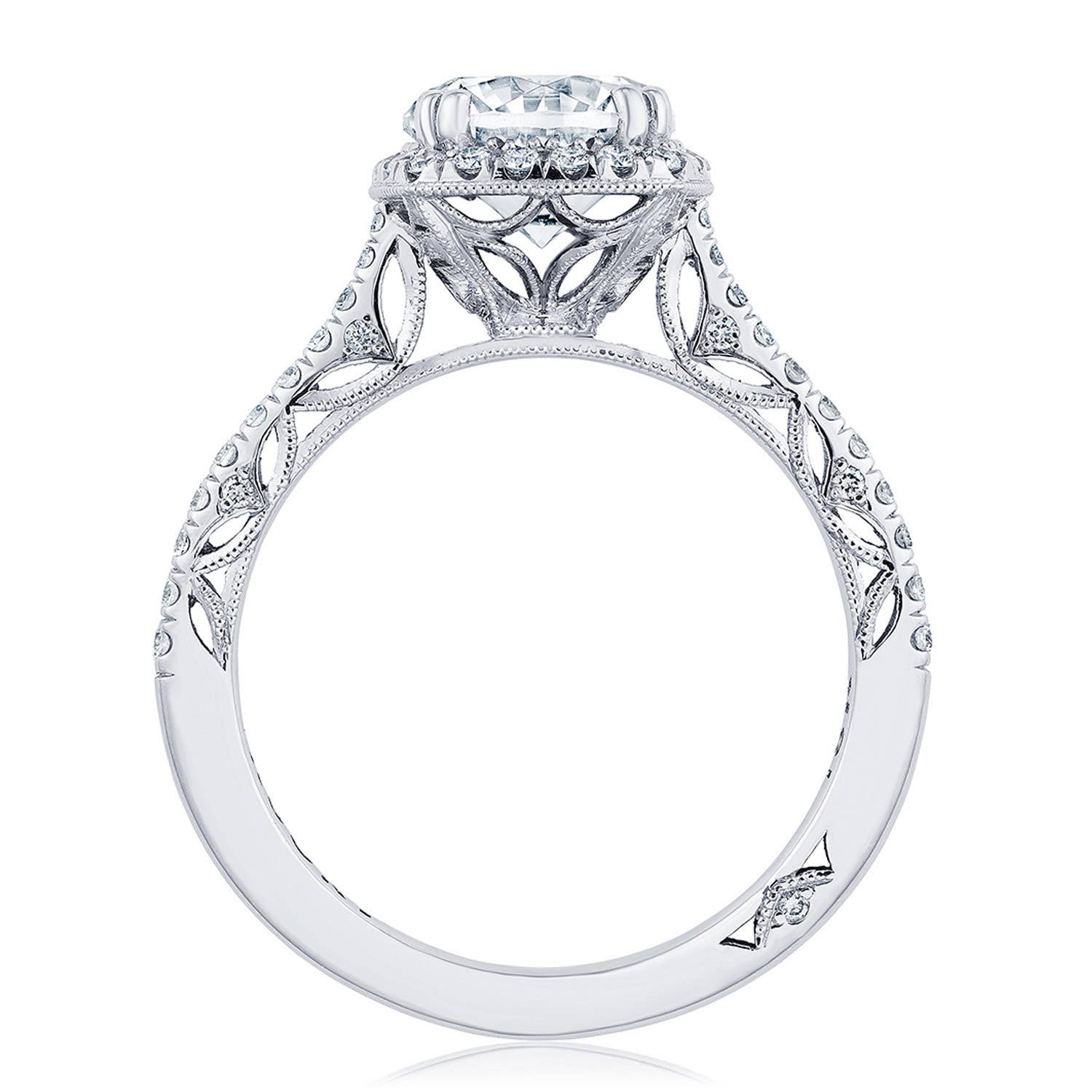 Dantela | Cushion Bloom Engagement Ring 269117CU75