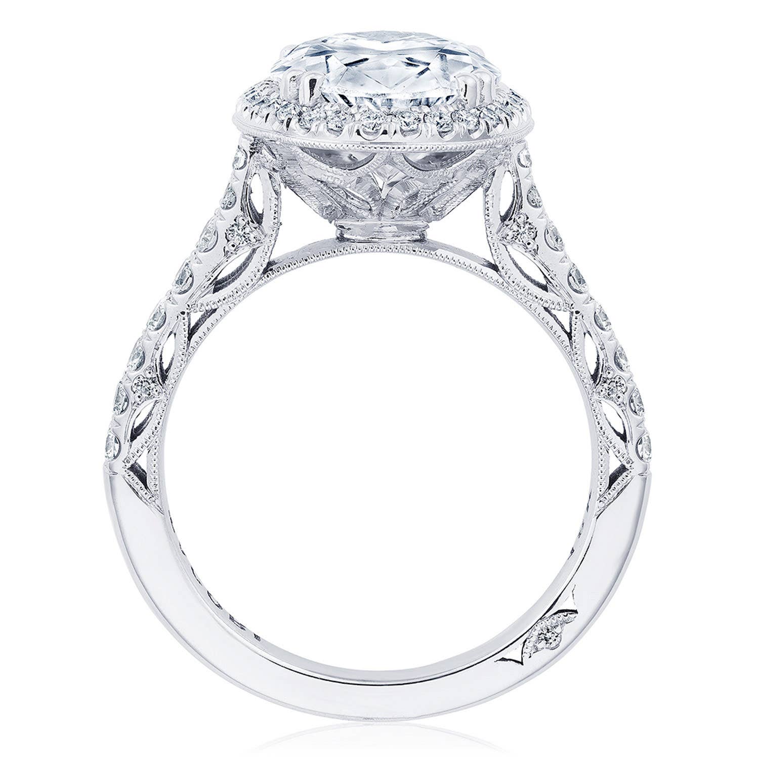 Dantela | Oval Bloom Engagement Ring 269122OV125X9