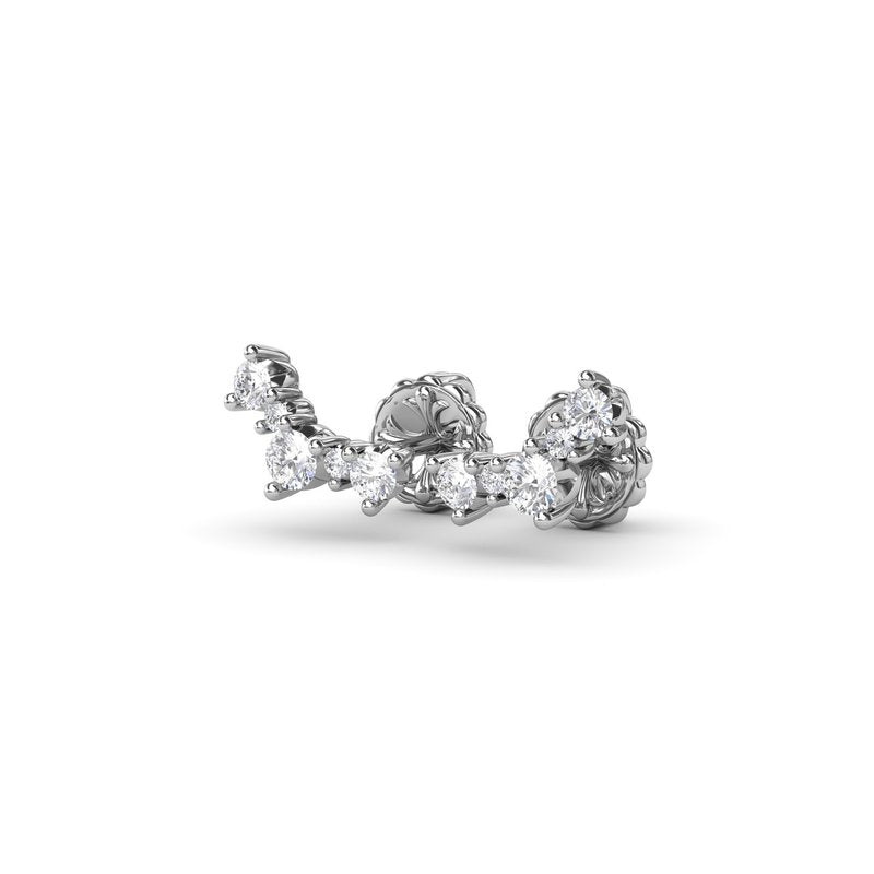 Five Stone Diamond Climber Earrings ER1871D - TBird