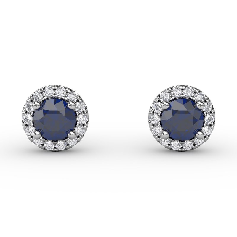 Dazzling Brilliant Cut Stud Earrings ER7001S - TBird