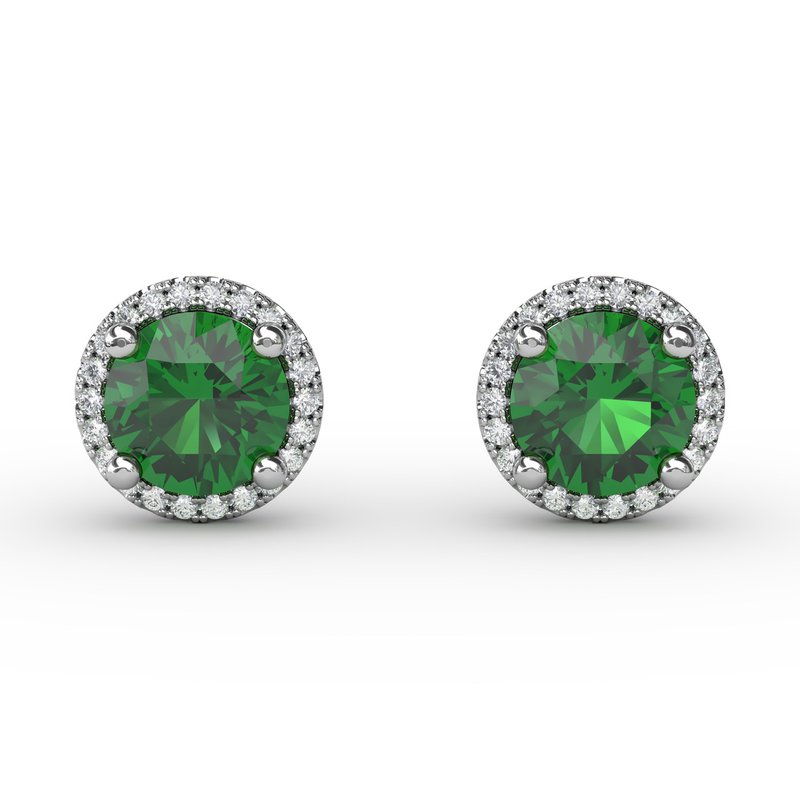 Dazzling Brilliant Cut Stud Earrings ER7003E - TBird