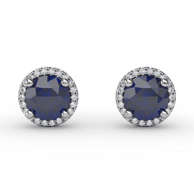 Dazzling Brilliant Cut Stud Earrings ER7003S - TBird