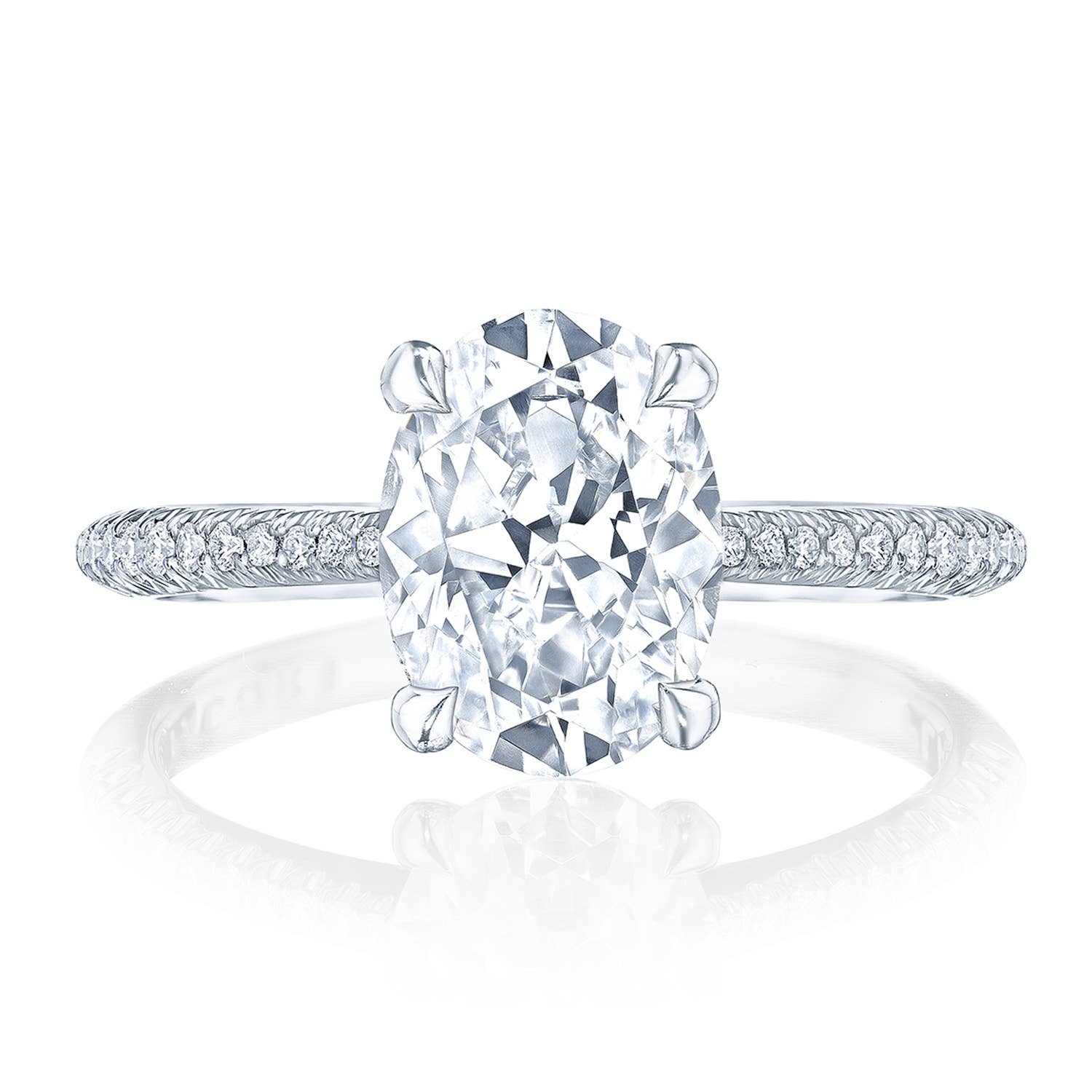 Founder's Collection | Oval Solitaire Engagement Ring HT2581OV95x7