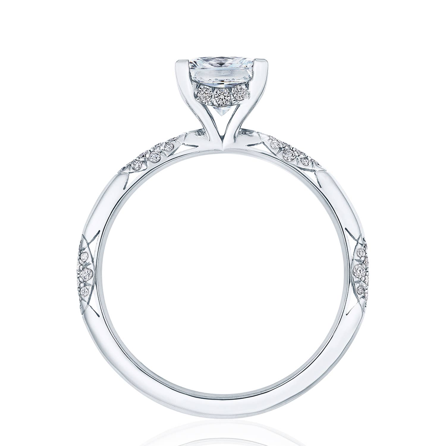 Founder's Collection | Princess Solitaire Engagement Ring HT2582PR6