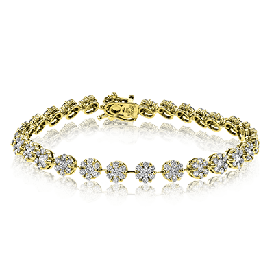 Bracelet in 18K Gold with Diamonds LB2193