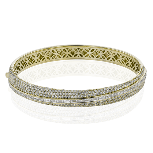 Bangle in 18k Gold with Diamonds LB2422