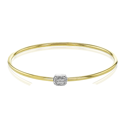 Bangle in 18k Gold with Diamonds LB2430