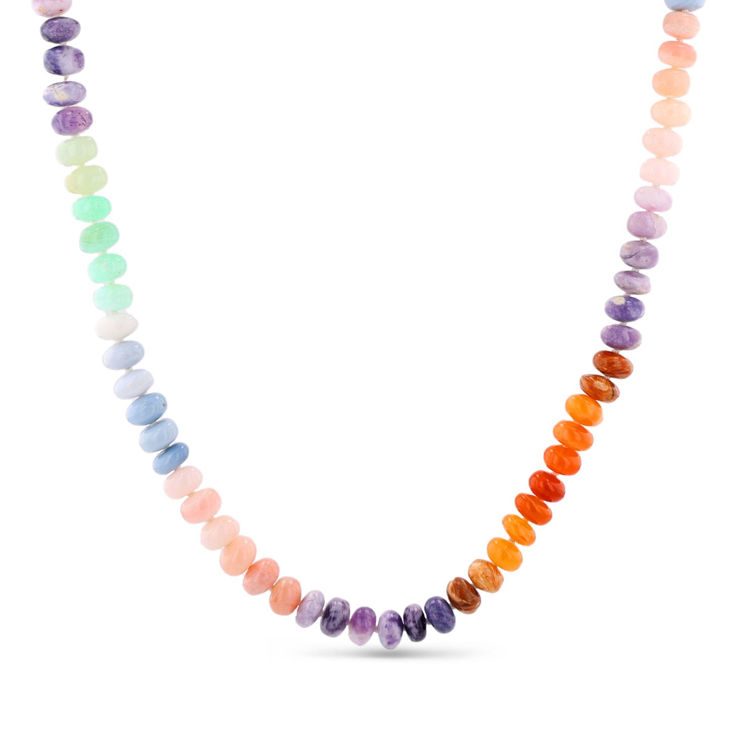 Rainbow Opal Candy Necklace - 18" N0003494 - TBird