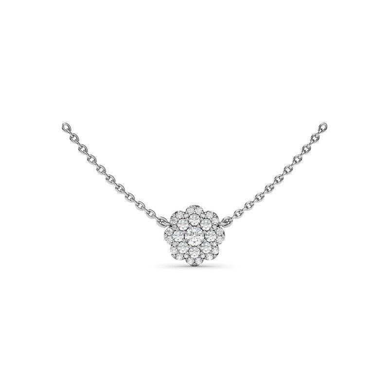 Magnolia Diamond Necklace N4965 - TBird