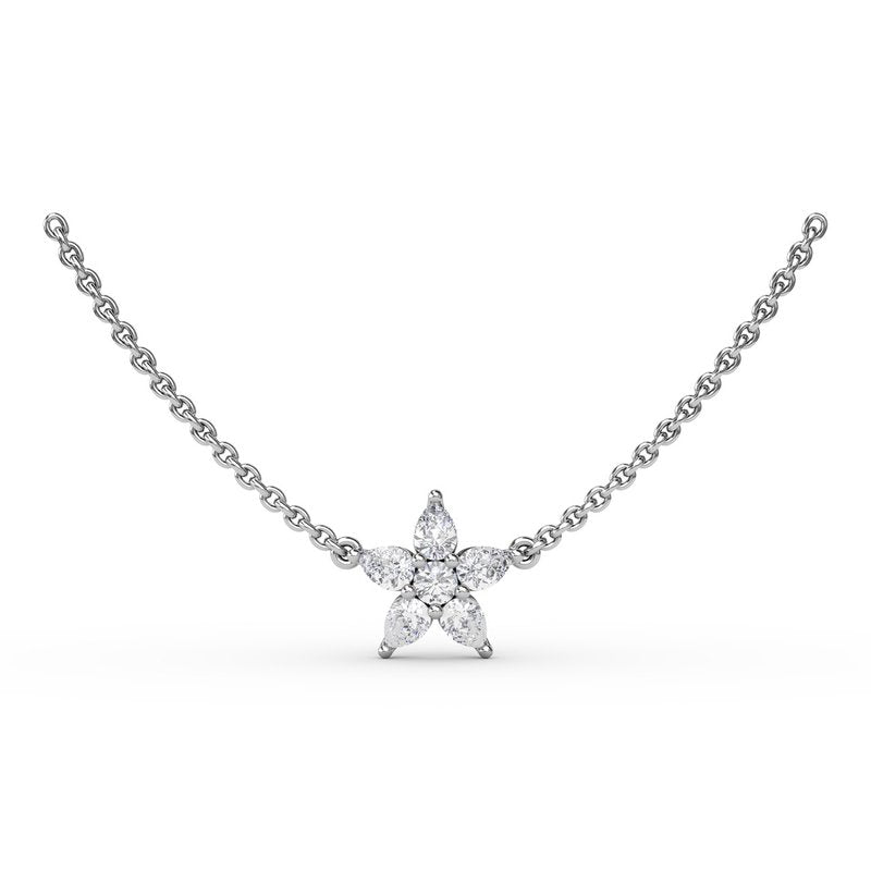 Catalina Diamond Star Necklace N4973 - TBird