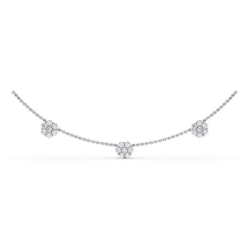 Magnolia Diamond Necklace N5030 - TBird