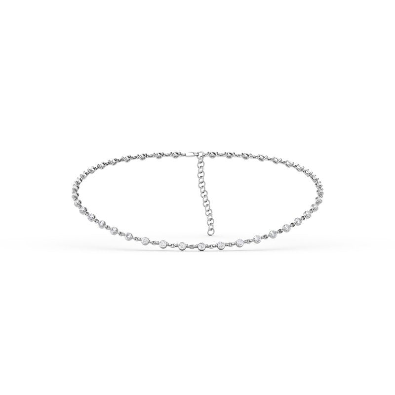 6.15ct Diamond Choker Necklace N5101 - TBird