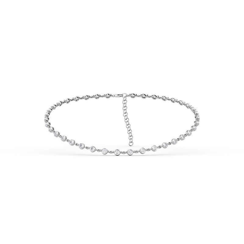 11.02ct Diamond Choker Necklace N5104 - TBird