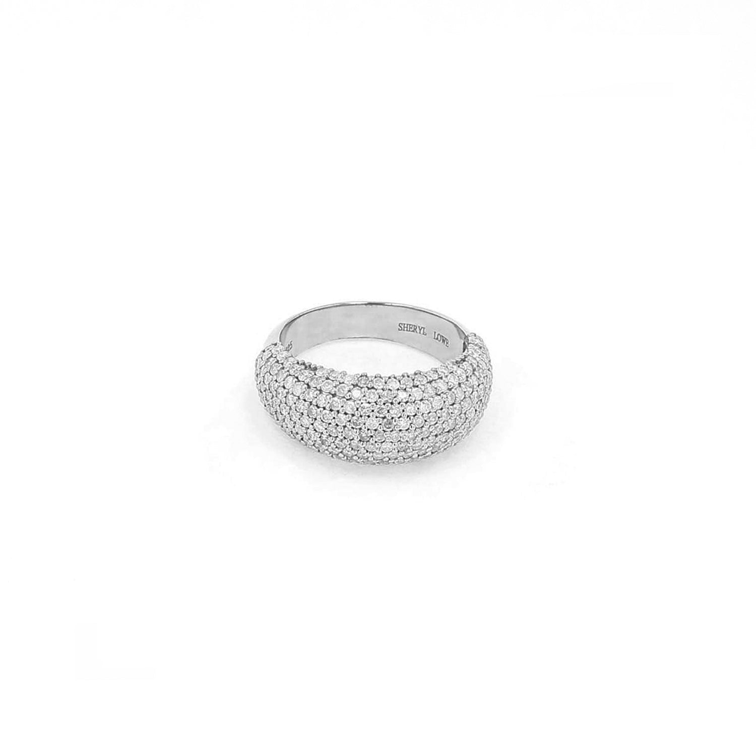 Diamond Dome Ring R0386 - TBird