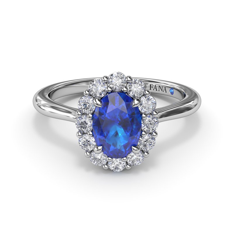 Dazzling Sapphire and Diamond Ring R1835S - TBird