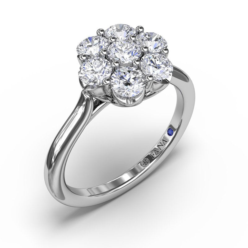 Magnolia Diamond Ring R5033 - TBird