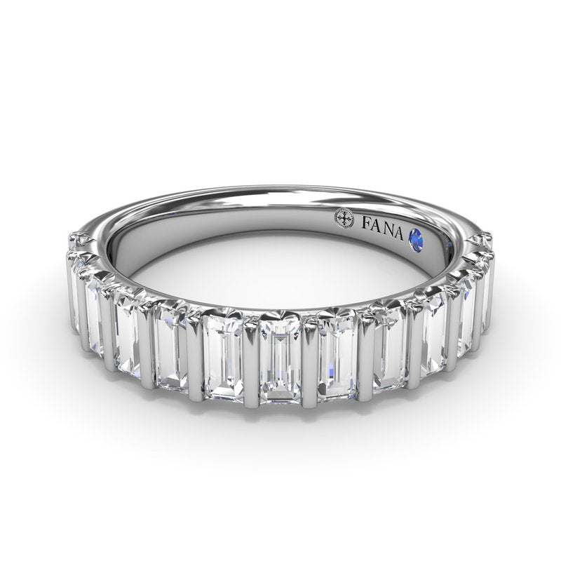 Straight Baguette Diamond Band R5126 - TBird