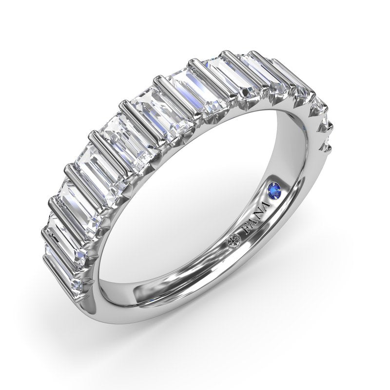 Straight Baguette Diamond Band R5126 - TBird