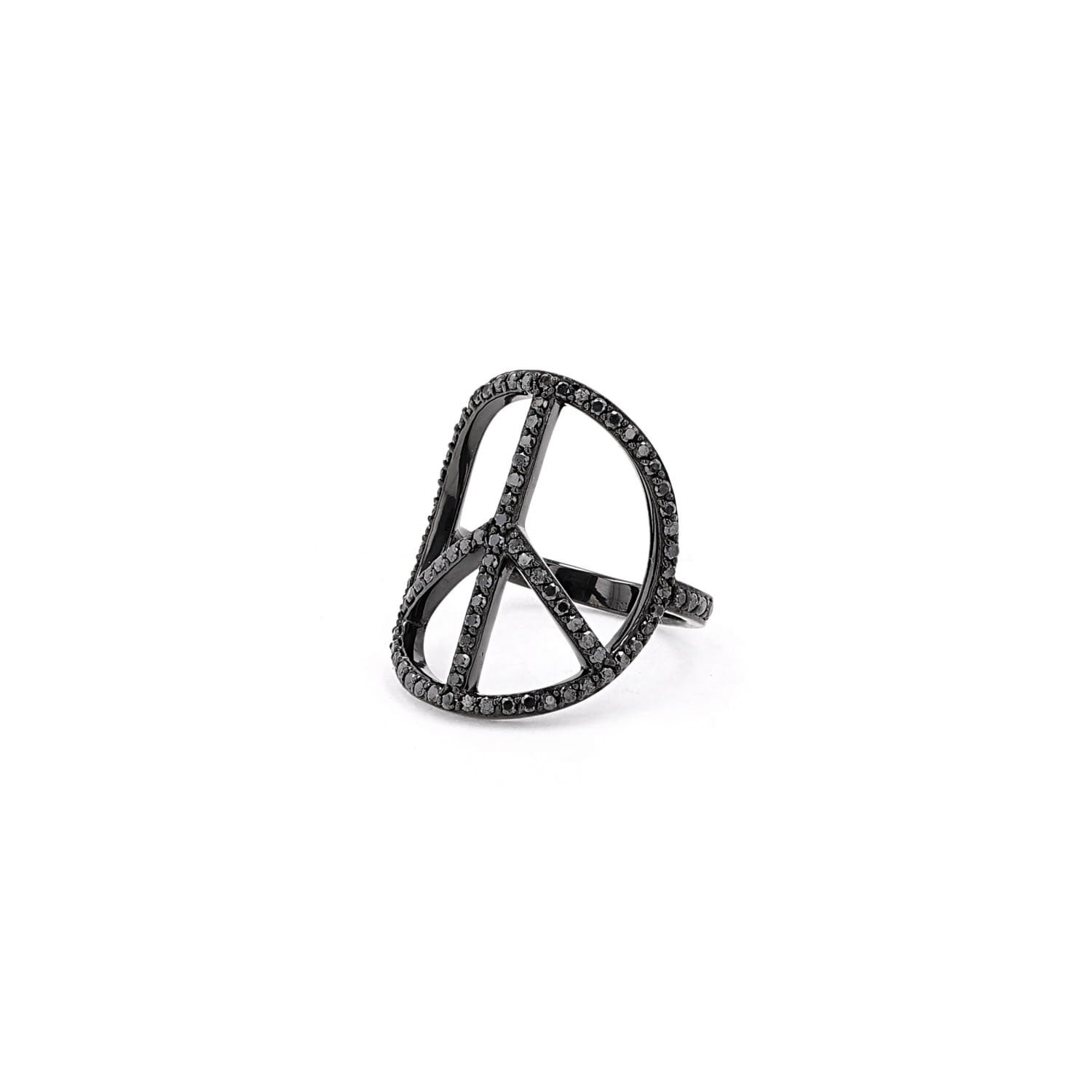 Black Diamond Pure Peace Ring RB034 - TBird