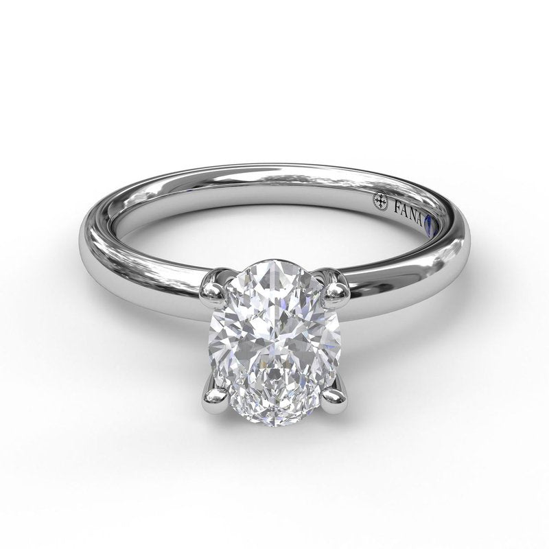Classic Oval Cut Solitaire S3050 - TBird