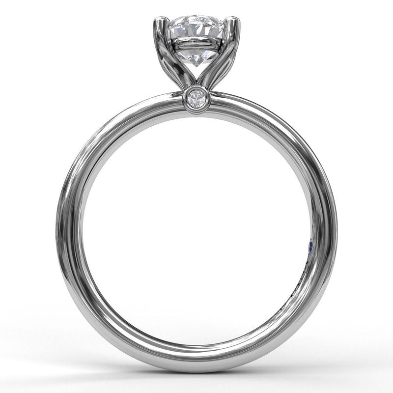 Classic Oval Cut Solitaire S3050 - TBird