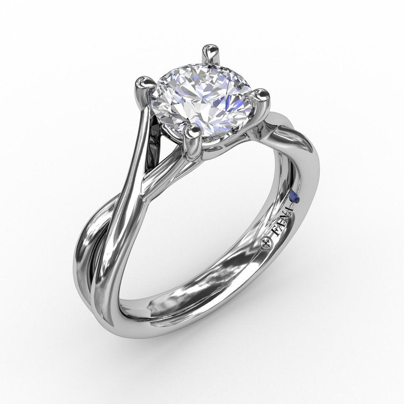 Infinity Solitaire Engagement Ring S3536 - TBird