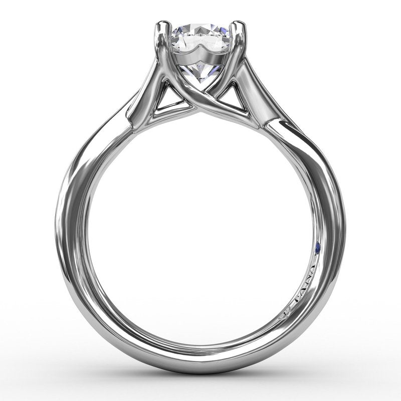 Infinity Solitaire Engagement Ring S3536 - TBird