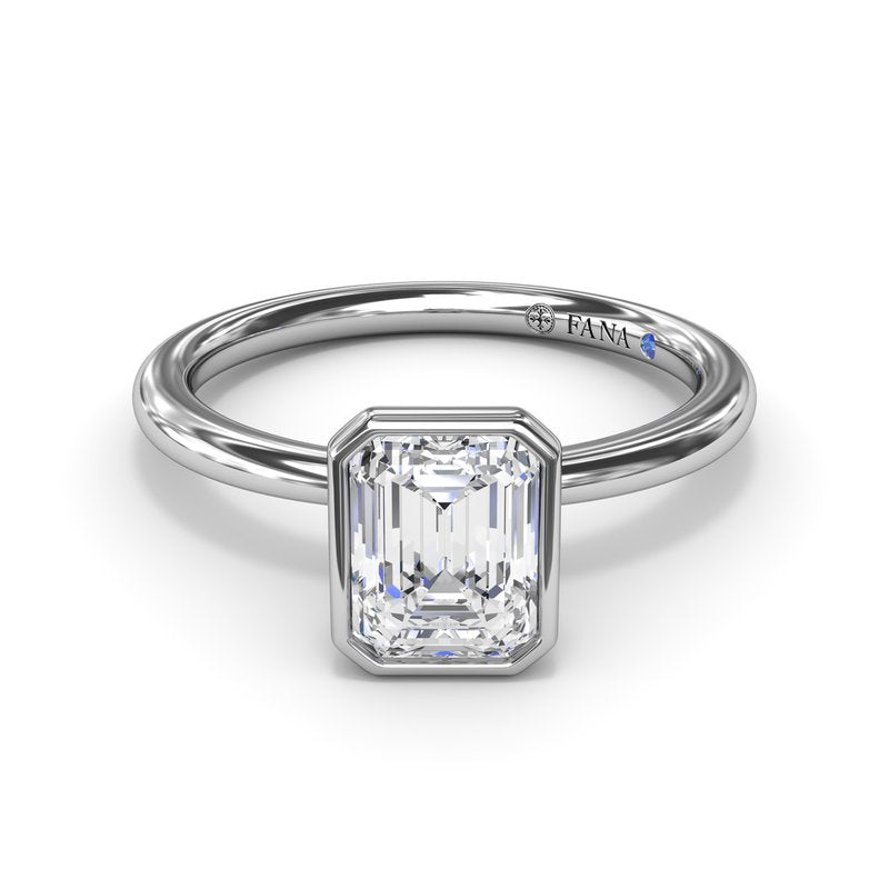 Modest Solitaire Diamond Engagement Ring S4067 - TBird
