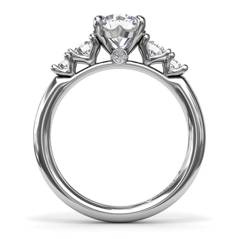 Strong and Striking Diamond Engagement Ring S4080 - TBird