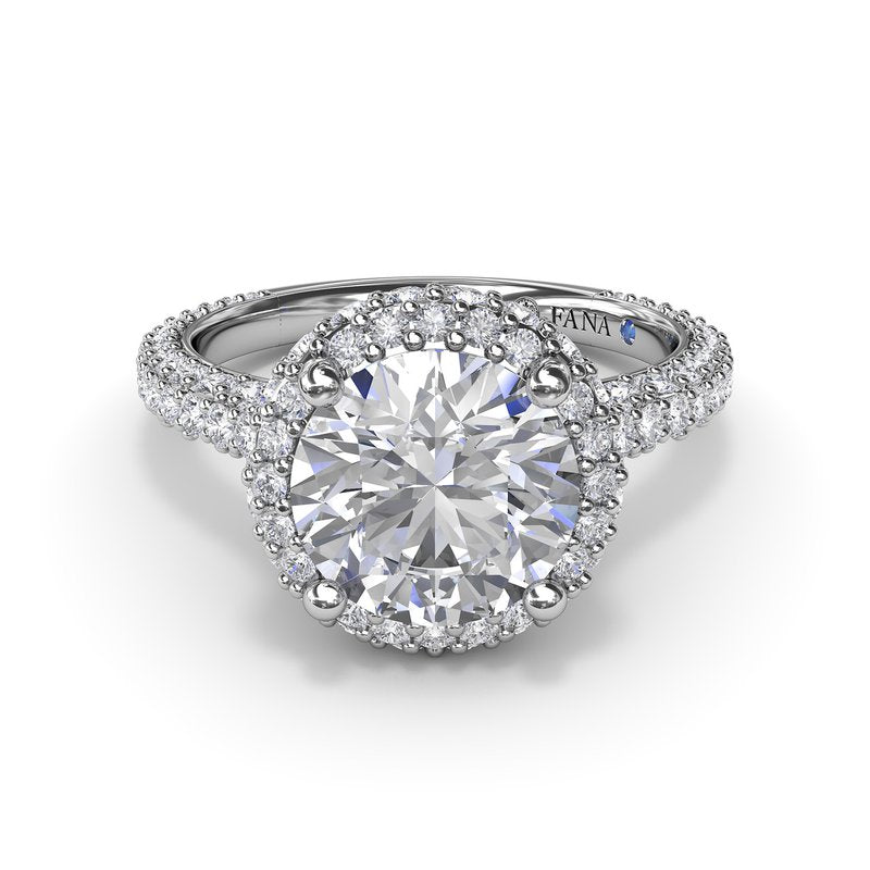 Diamonds Galore Halo Engagement Ring S4160 - TBird