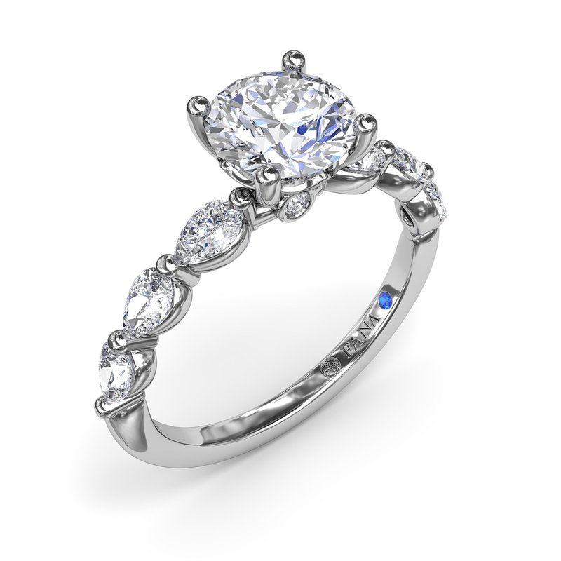 Whimsical Diamond Engagement Ring S4170 - TBird