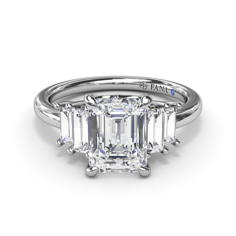 Bold and Beautiful Five Stone Engagement Ring S4176 - TBird