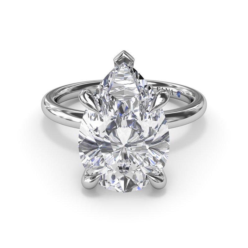 Five Prong Engagement Ring S4179 - TBird